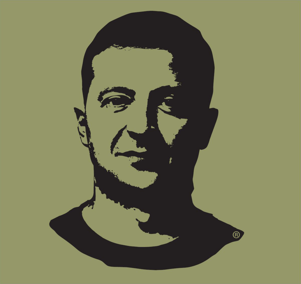 Zelensky head T-shirt